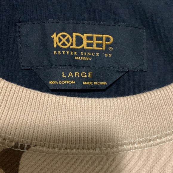 Tan Camo 10 Deep Crewneck - Picture 3 of 6